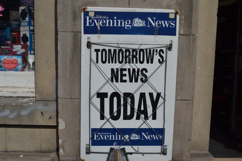 Tomorrow's News Today, Edinburgh