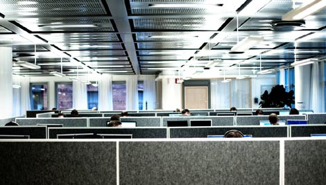 Cubicles (image by Michael Lokner, used under CC licence)