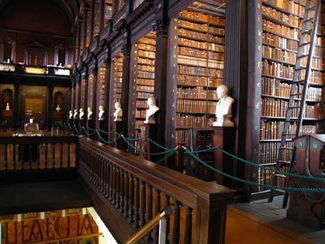 Trinity College Dublin Library, by A little coffee with my cream and sugar on Flickr